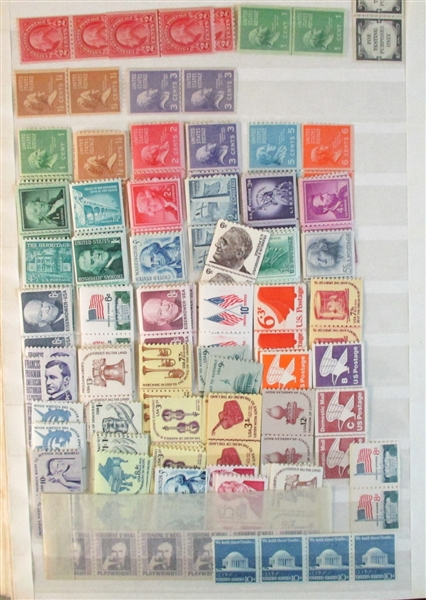 USA Stockbooks and a Collection (Est $300-400)