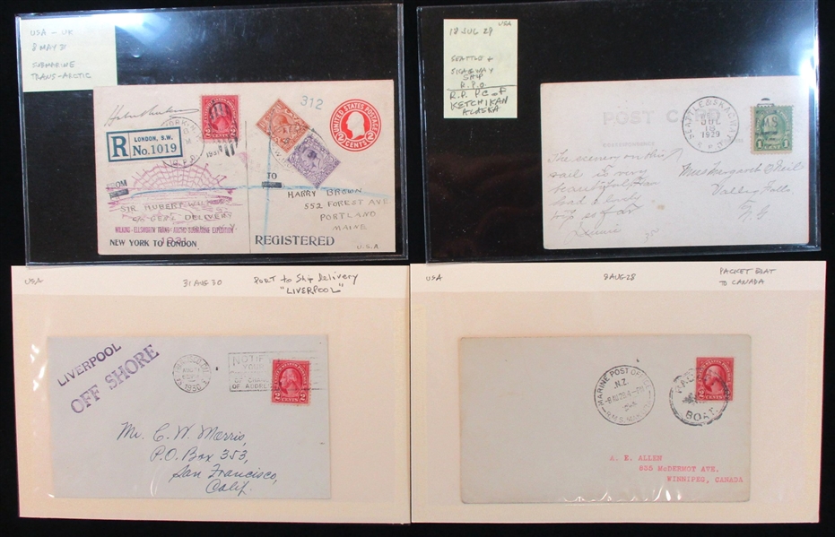 Group of Interesting Covers, 1920-30's (Est $150-200)