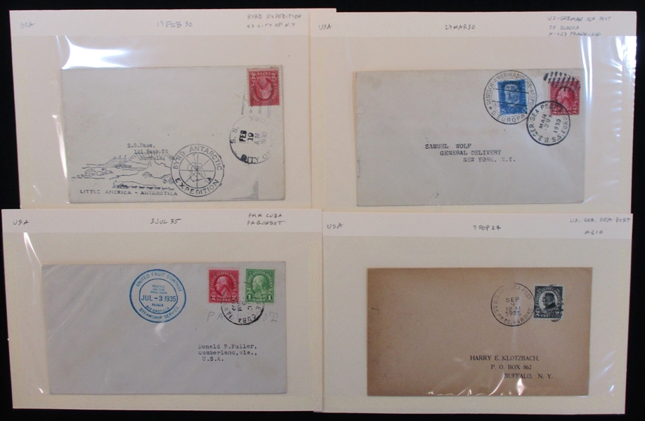 Group of Interesting Covers, 1920-30's (Est $150-200)