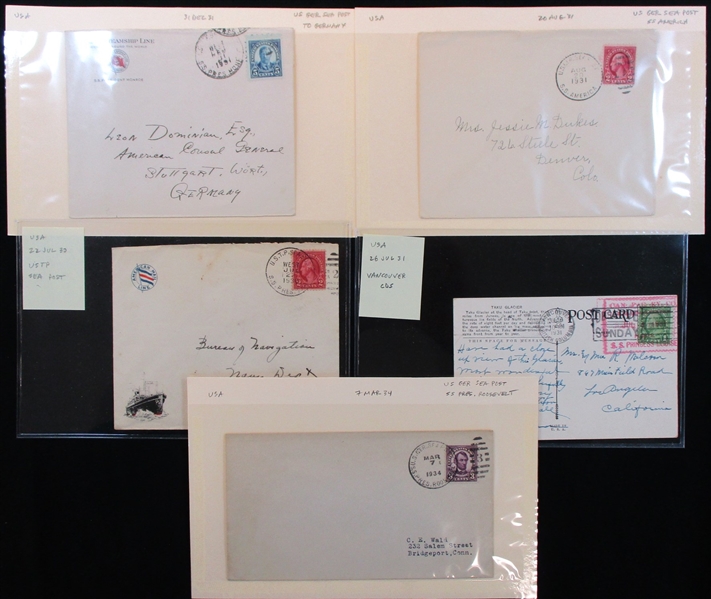 Group of Interesting Covers, 1920-30's (Est $150-200)