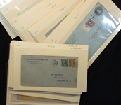 USA Washington-Franklins on Cover, 70+ Covers (Est $150-200)