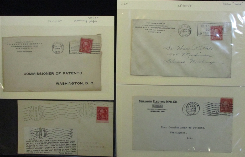 USA Covers/Cards, Scott 554//612 (Est $200-300)