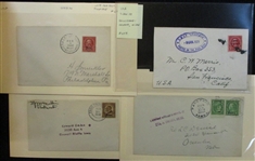 USA Covers/Cards, 1909-1939 (Est $200-300)