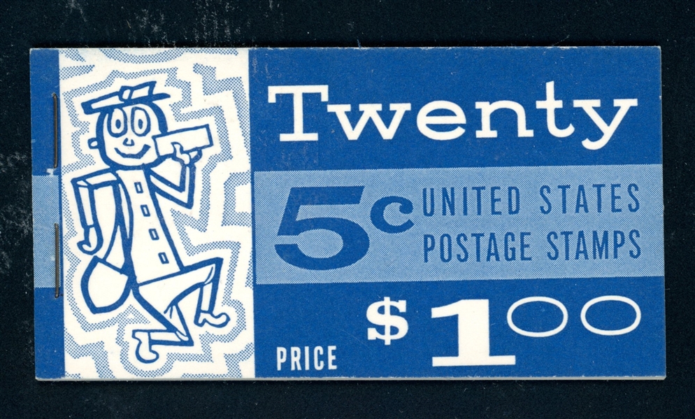 USA Scott BK114 Complete Booklet, Slogan 2 (SCV $240)