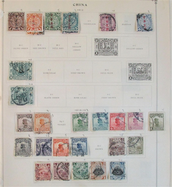 Foreign Accumulation on Album Pages (Est $300-400)