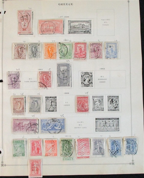 Foreign Accumulation on Album Pages (Est $300-400)