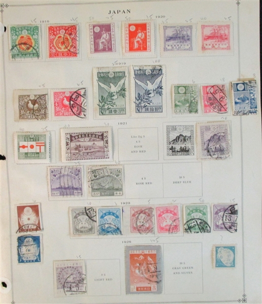 Foreign Accumulation on Album Pages (Est $300-400)