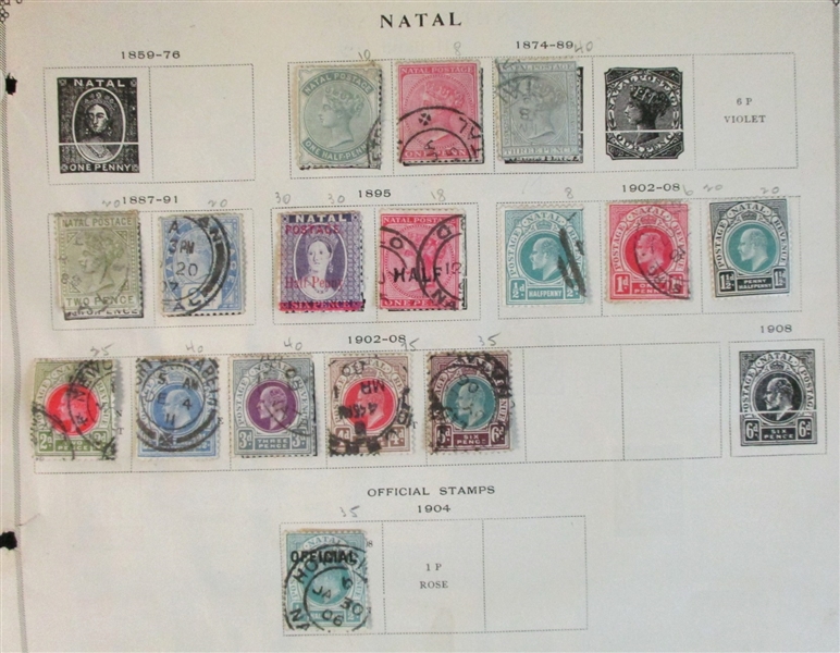 Foreign Accumulation on Album Pages (Est $300-400)