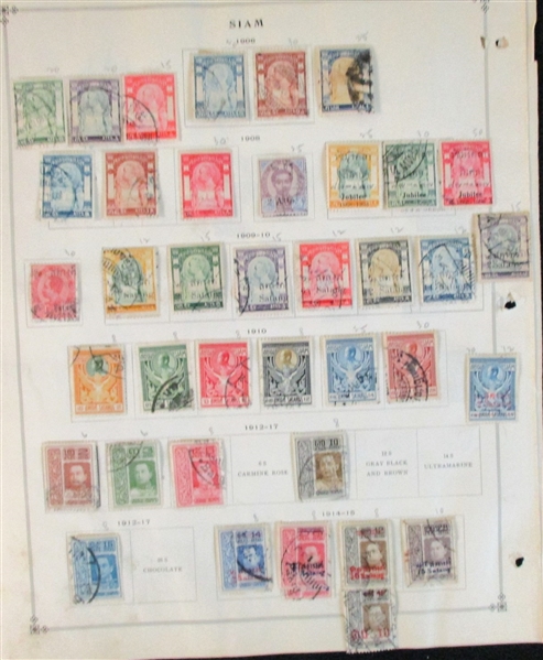 Foreign Accumulation on Album Pages (Est $300-400)