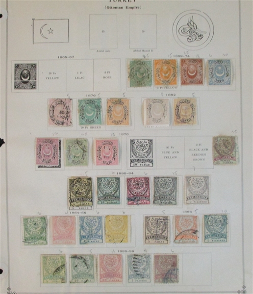 Foreign Accumulation on Album Pages (Est $300-400)