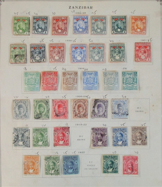 Foreign Accumulation on Album Pages (Est $300-400)