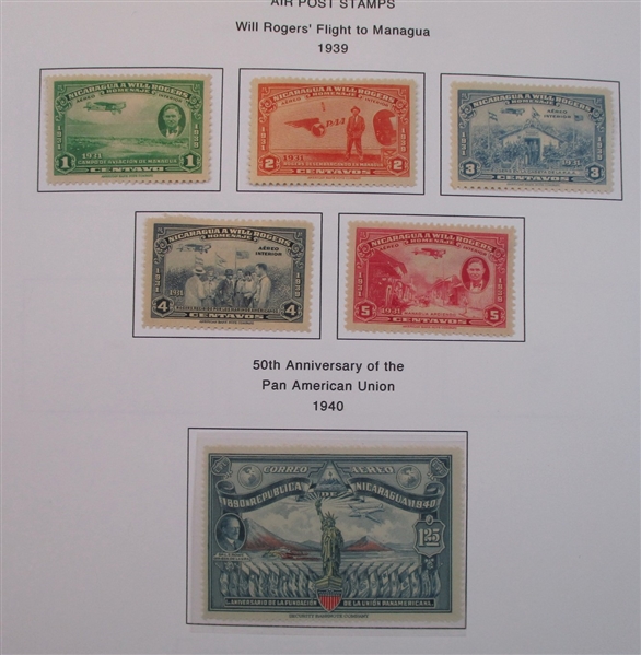 Nicaragua Collection, 1869-1965 (Est $100-150)