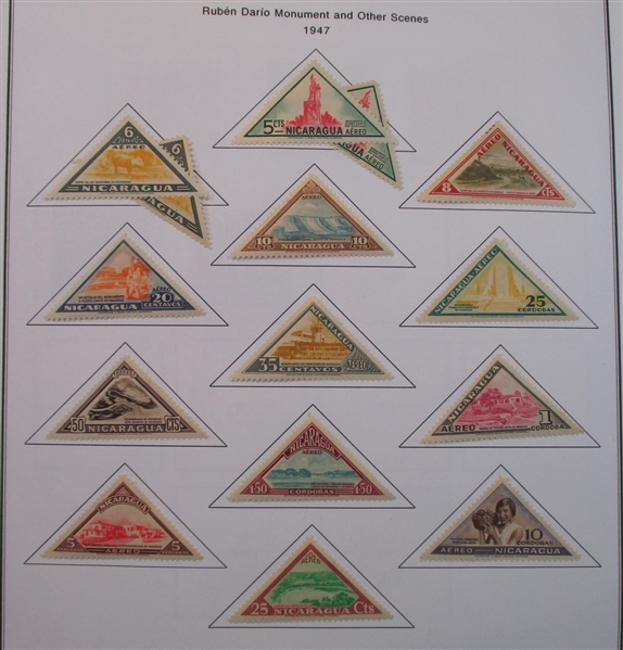 Nicaragua Collection, 1869-1965 (Est $100-150)