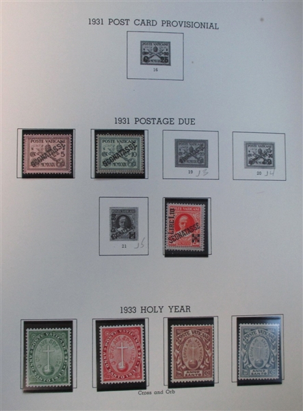 Vatican City Accumulation in Large Box (Est $175-250)