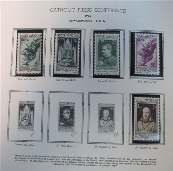 Vatican City Accumulation in Large Box (Est $175-250)