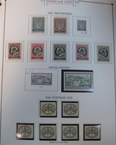 Vatican City Accumulation in Large Box (Est $175-250)