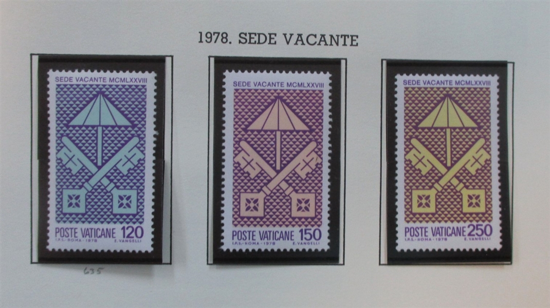Vatican City Accumulation in Large Box (Est $175-250)