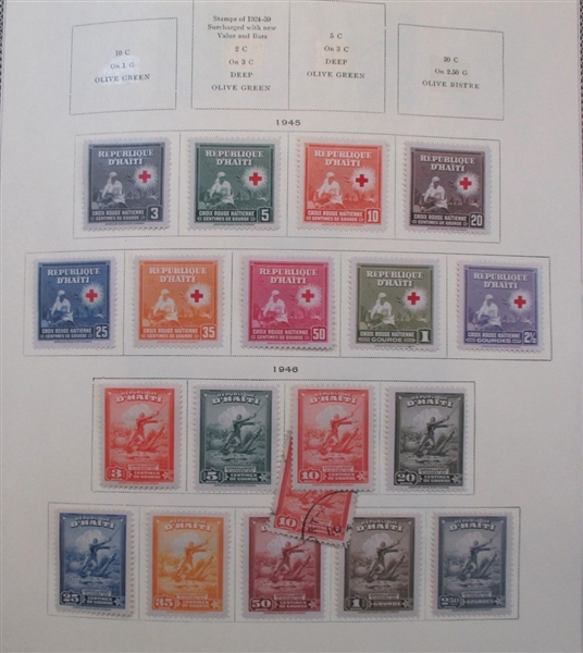 Haiti Collection in Scott Specialty Album to 1970's (Est $250-300)