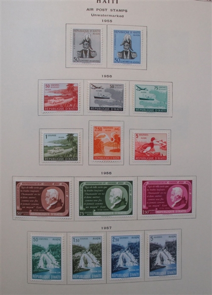 Haiti Collection in Scott Specialty Album to 1970's (Est $250-300)