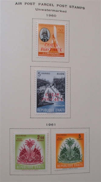 Haiti Collection in Scott Specialty Album to 1970's (Est $250-300)