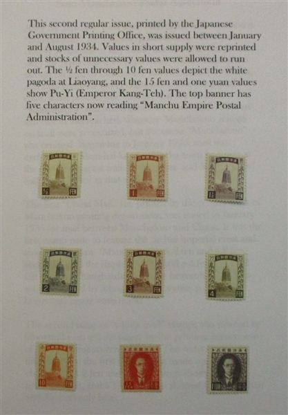 Manchukuo Collection on Homemade Pages (Est $300-400)