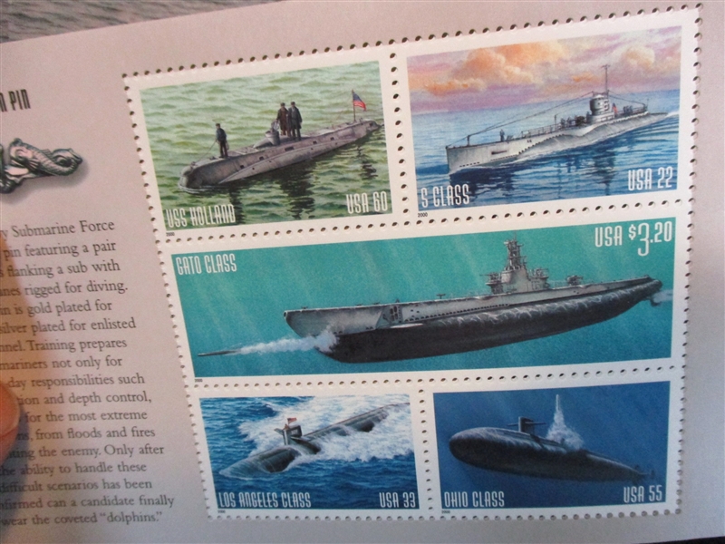 USA Scott BK279 Complete Booklet - 1999 Submarine, Qty 30 (SCV $900)
