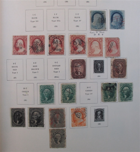USA Collection in Scott National to 1972 (Est $1500-2000)