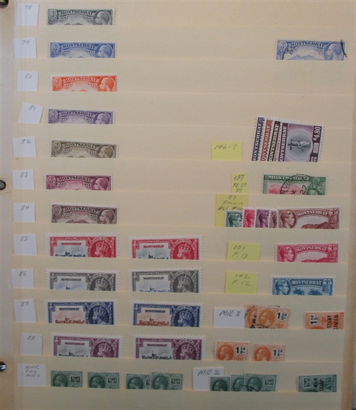 Montserrat Collection/Accumulation to the Early 1980s (Est $600-700)
