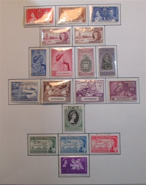 Montserrat Collection/Accumulation to the Early 1980s (Est $600-700)
