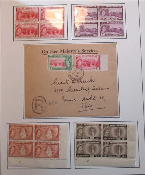 Montserrat Collection/Accumulation to the Early 1980s (Est $600-700)