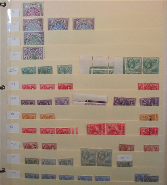 Antigua Collection/Accumulation to the 1970s (Est $1200-1500)