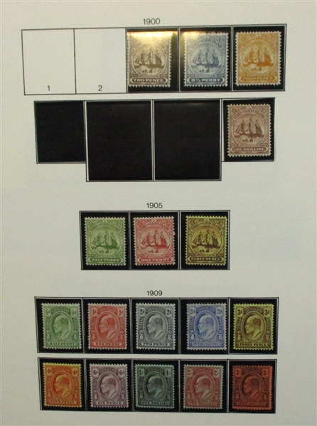 Turks and Caicos Islands Unused Collection to 1945 (SCV $575)