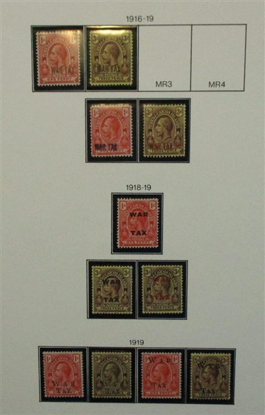 Turks and Caicos Islands Unused Collection to 1945 (SCV $575)