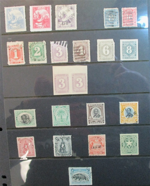 Worldwide Stamps on Hagner Stock Pages - Many Better! (Est $800-1000)