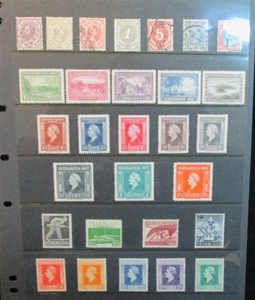 Worldwide Stamps on Hagner Stock Pages - Many Better! (Est $800-1000)