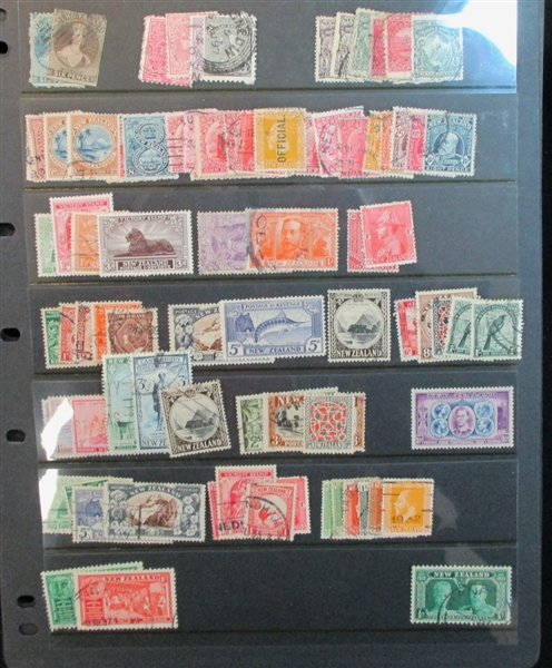 Worldwide Stamps on Hagner Stock Pages - Many Better! (Est $800-1000)