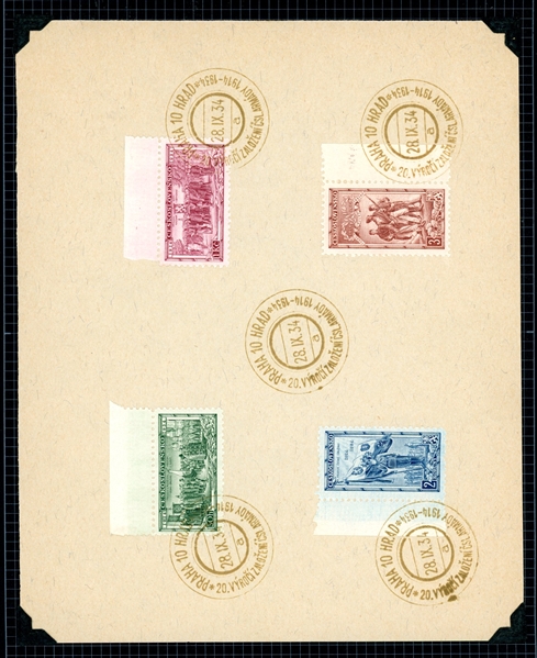 Czechoslovakia Somewhat Specialty Collection (Est $50-80)