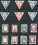 Latvia Airmail Semi-Postals Mint Sets (SCV $536)
