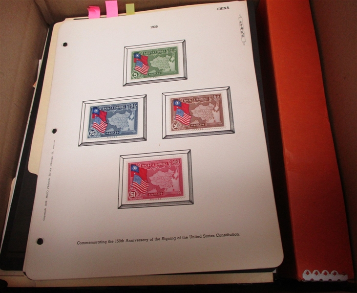 Large Box Holding a Plethora of Material (Est $175-200)
