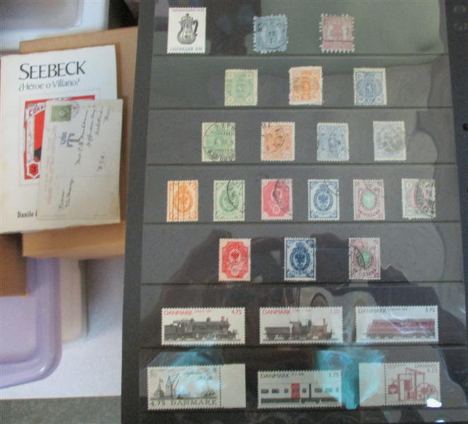 Large Box Holding a Plethora of Material (Est $175-200)