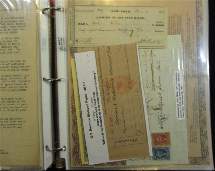 Large Binder Holding Ephemera and More 