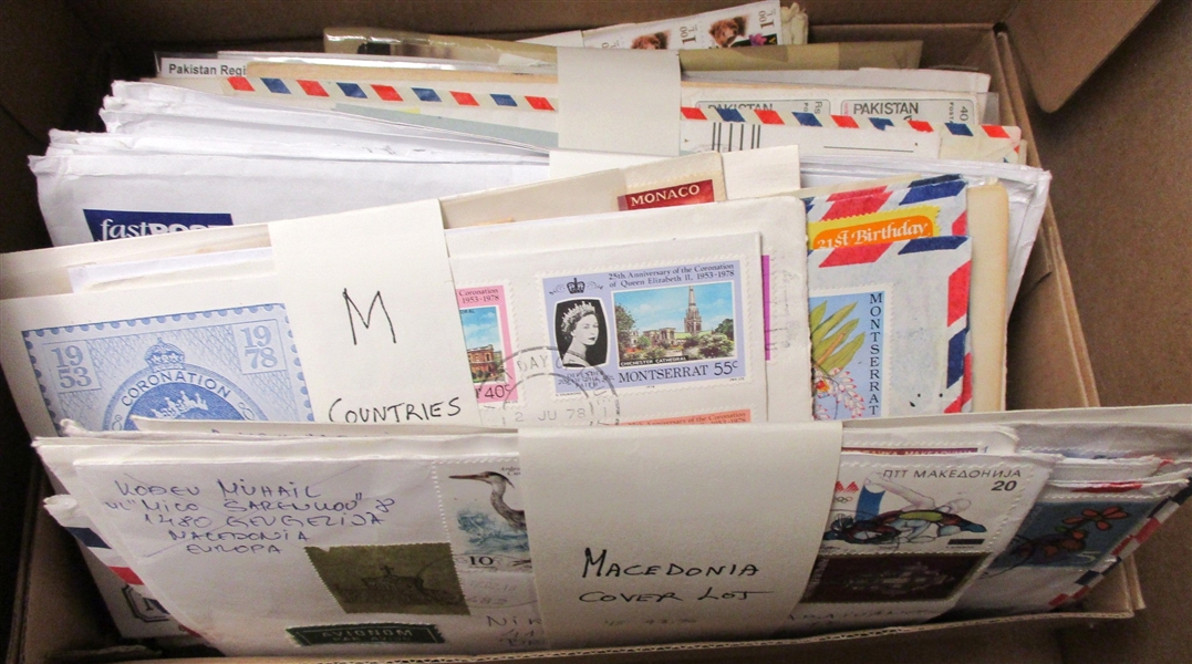 Worldwide Covers - 2 Large Boxes (Est $