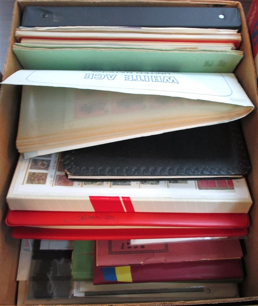 2 Large Boxes Stamps and Covers (Est $300-400)