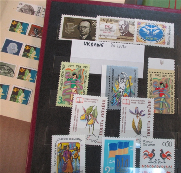 2 Large Boxes Stamps and Covers (Est $300-400)