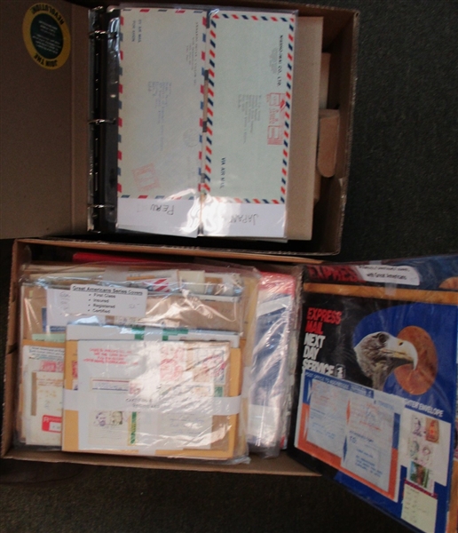 5 Large Boxes of Covers (Est $200-300)
