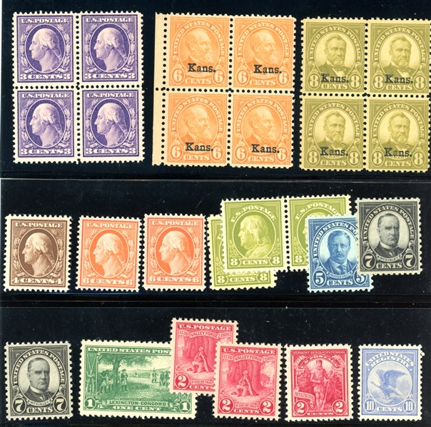 USA Consignment Remainder of MNH Items (Est $300-350)