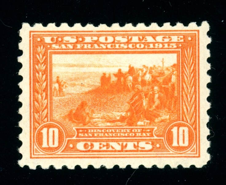 USA Scott 404 MNH F-VF, 1915 10¢ Pan-Pacific with 2001 PF Cert (SCV $1700) 