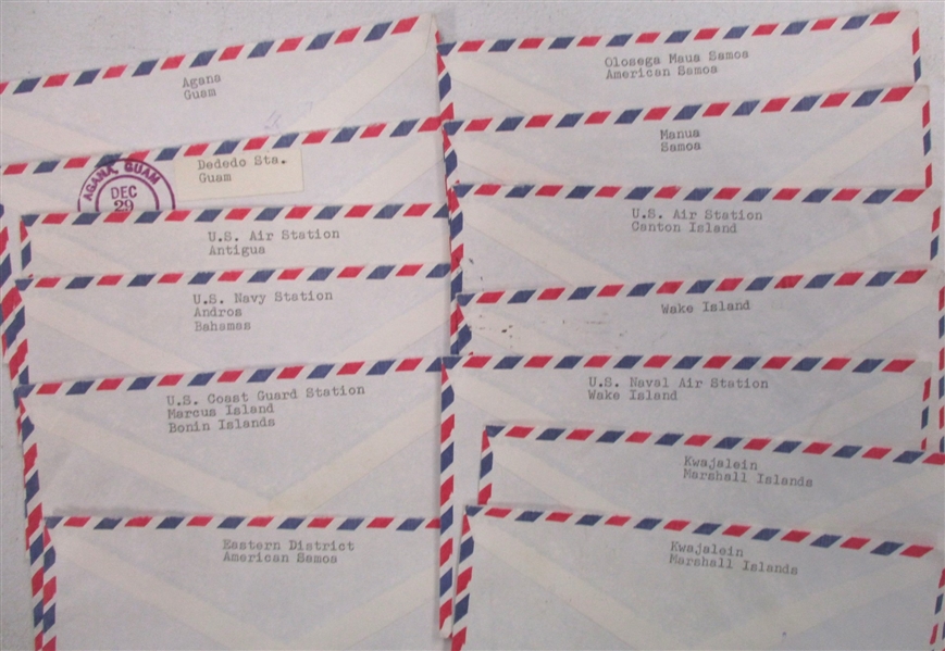 Air Force / Navy Base Cover Lot (Est $100-150)