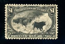 USA Scott 292 Used F-VF, Completely Rebacked (SCV $675)