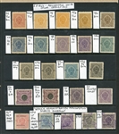 Epirus Moschopolis Issue Accumulation (Est $90-120)